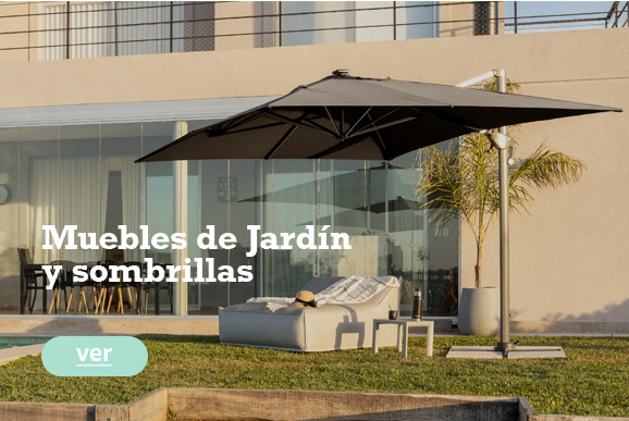 MUEBLES DE JARDIN Y SOMBRILLAS